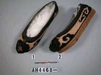 藏品(繡花皮底鞋)的圖片